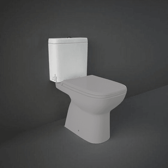 RAK Ceramics Origin Close Coupled Dual Flush Cistern - White - ORG10AWHA - Envy Bathrooms Ltd