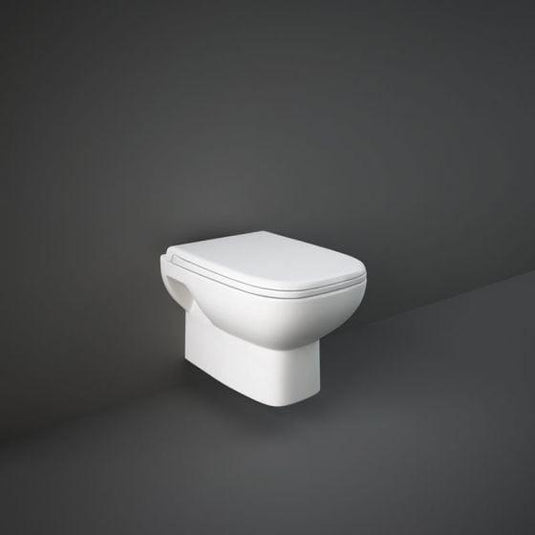 RAK Ceramics Origin Quick Release Soft Close Toilet Seat - Alpine White - BP0208TB - Envy Bathrooms Ltd