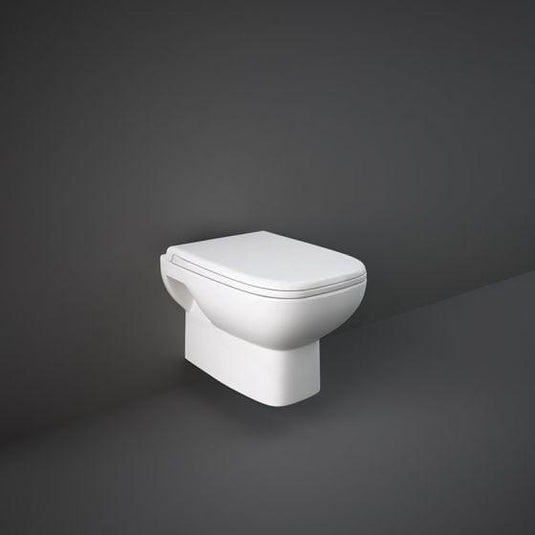 RAK Ceramics Origin Wall Hung Pan - Alpine White - ORG12AWHA - Envy Bathrooms Ltd