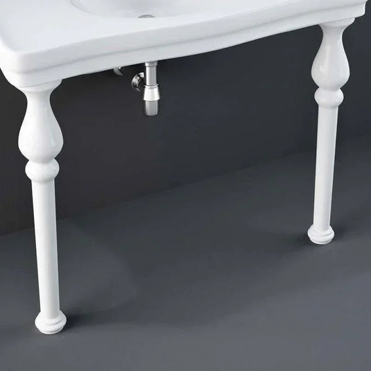 RAK Ceramics Pair Of Ceramic Legs For 85cm & 105cm Console - AL0102AWHA - Envy Bathrooms Ltd