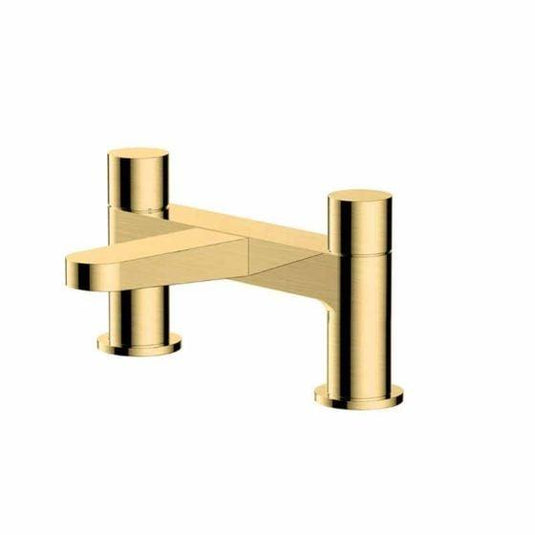 RAK Ceramics Petit Round Deck Bath Filler - Brushed Gold - RAKPER3004G - Envy Bathrooms Ltd