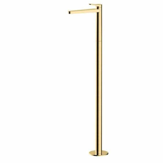 RAK Ceramics Petit Round Floor Standing Wash Basin Mixer - Brushed Gold - RAKPER3030G - Envy Bathrooms Ltd