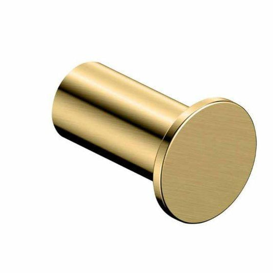 RAK Ceramics Petit Round Robe Hook - Brushed Gold - RAKPER9909-1G - Envy Bathrooms Ltd