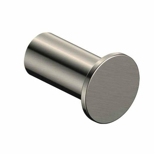 RAK Ceramics Petit Round Robe Hook - Brushed Nickel - RAKPER9909-1N - Envy Bathrooms Ltd