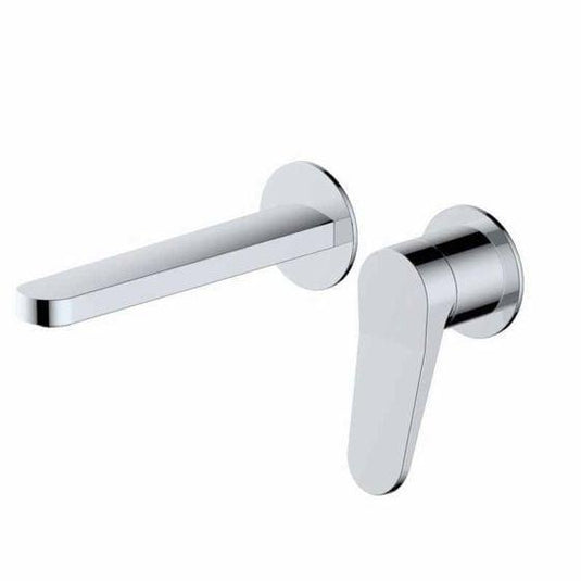 RAK Ceramics Petit Round Wall Mounted Single Lever Basin Mixer - Chrome - RAKPER3007C - Envy Bathrooms Ltd