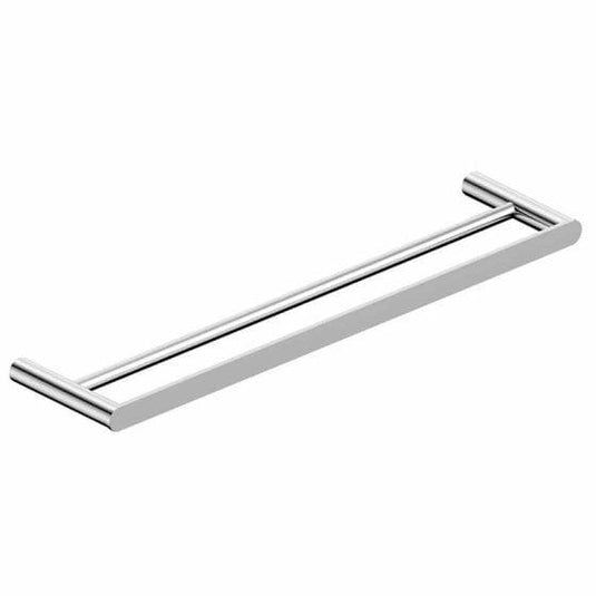 RAK Ceramics Petit Square 600mm Double Towel Bar - Chrome - RAKPES9912-60C - Envy Bathrooms Ltd