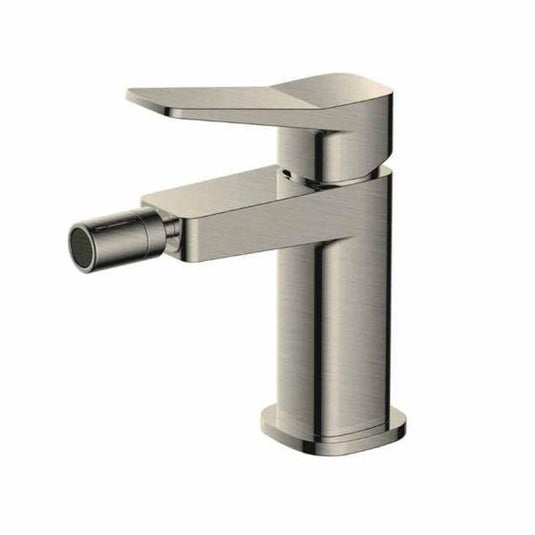 RAK Ceramics Petit Square Bidet Mixer Tap - Brushed Nickel - RAKPES3006N - Envy Bathrooms Ltd