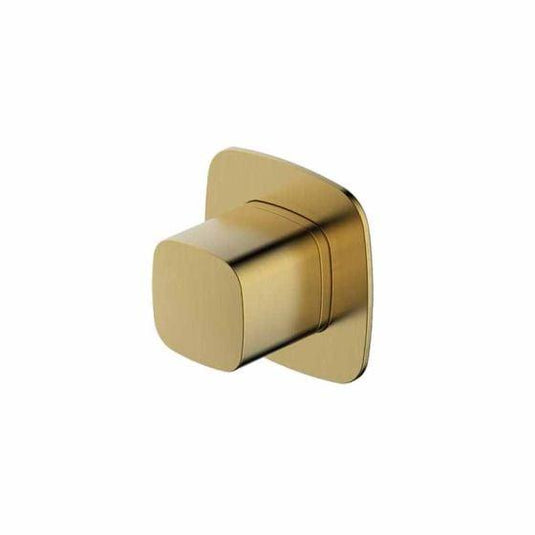 RAK Ceramics Petit Square Concealed Diverter Single Outlet - Brushed Gold - RAKPES3020-1G - Envy Bathrooms Ltd