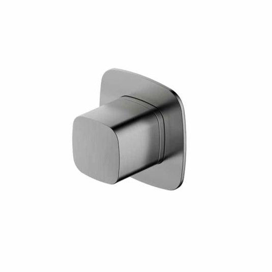 RAK Ceramics Petit Square Concealed Diverter Single Outlet - Brushed Nickel - RAKPES3020-1N - Envy Bathrooms Ltd