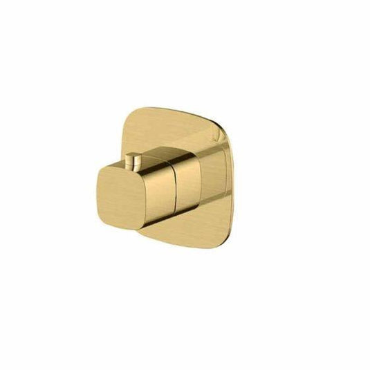 RAK Ceramics Petit Square Concealed Thermostatic Valve - Brushed Gold - RAKPES3024G - Envy Bathrooms Ltd