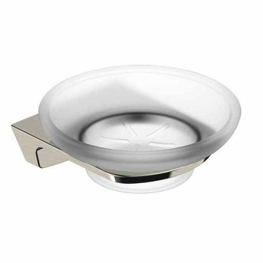 RAK Ceramics Petit Square Soap Dish Holder - Brushed Nickel - RAKPES9905N - Envy Bathrooms Ltd