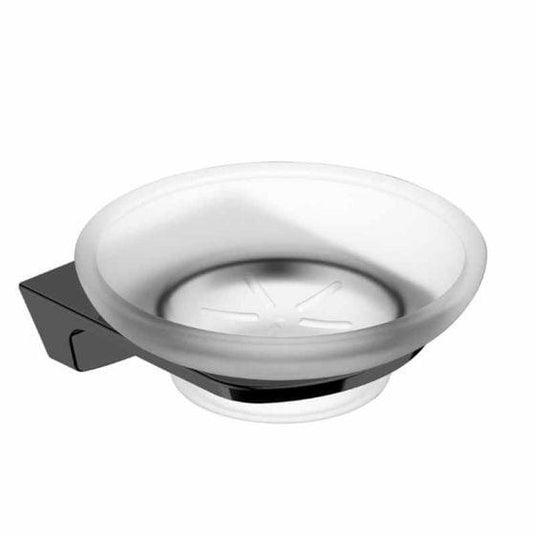 RAK Ceramics Petit Square Soap Dish Holder - Matt Black - RAKPES9905B - Envy Bathrooms Ltd
