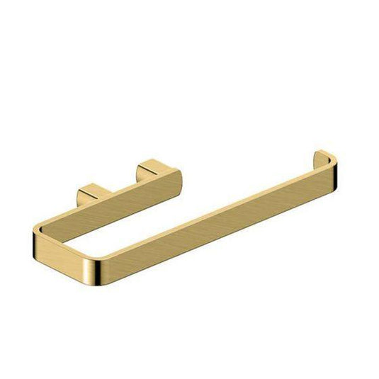 Rak Ceramics Petit Square Towel Ring - Brushed Gold - RAKPES9902-2G - Envy Bathrooms Ltd