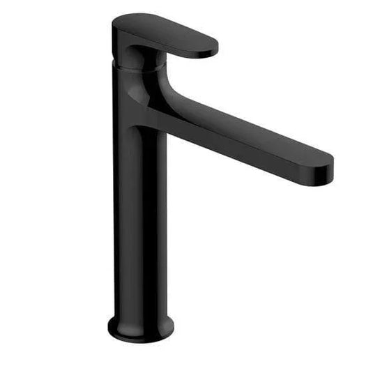 RAK Ceramics Portofino Medium Height Basin Mixer - Matt Black - RAKPOR3016B - Envy Bathrooms Ltd