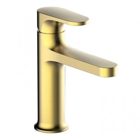 RAK Ceramics Portofino Standard Basin Mixer - Brushed Gold - RAKPOR3001G - Envy Bathrooms Ltd