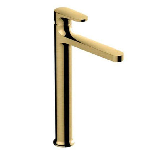 RAK Ceramics Portofino Tall Basin Mixer - Brushed Gold - RAKPOR3003G - Envy Bathrooms Ltd