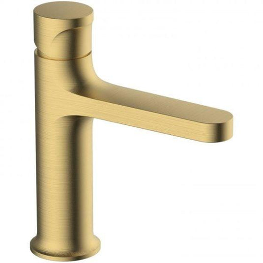 RAK Ceramics Positano Standard Basin Mixer in Brushed Gold - RAKPOS3001G - Envy Bathrooms Ltd