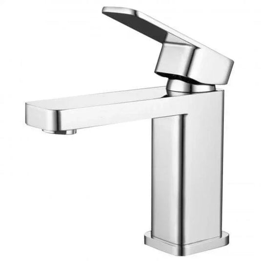 RAK Ceramics R Range Basin Mono In Silver With Waste - Chrome - RAKR3001S - Envy Bathrooms Ltd