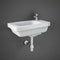 RAK Ceramics Resort 450mm Slimline Basin | 1 Tap Hole Right Hand | RST0701AWHA