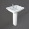 RAK Ceramics Resort 550 x 460mm Basin | 1 Tap Hole | RST0801AWHA