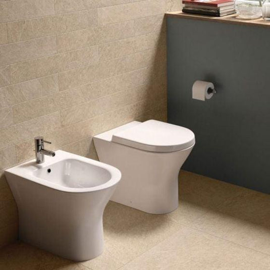 RAK Ceramics Resort Back to Wall Bidet - White - RST14AWHA - Envy Bathrooms Ltd