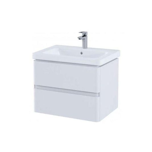 RAK Ceramics Resort Basin Unit With Double Draw - Matt White - RAKRSTWBU65600 - Envy Bathrooms Ltd