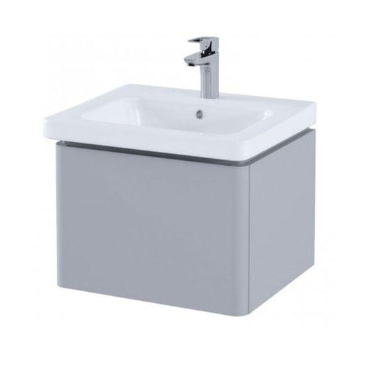 RAK Ceramics Resort Basin Unit With Single Draw - Matt Stone - RAKRSTWBU55601 - Envy Bathrooms Ltd