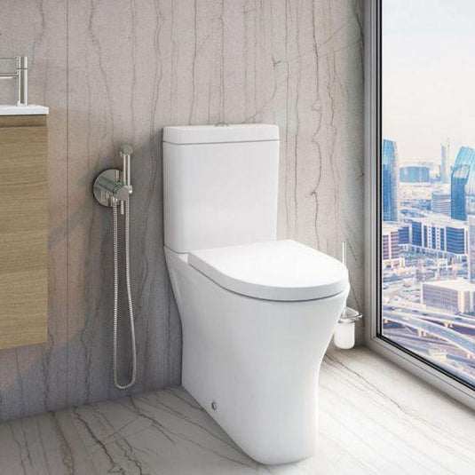 RAK Ceramics Resort Comfort Height Rimless Back to Wall Toilet Pan - Alpine White - RST20AWHA - Envy Bathrooms Ltd