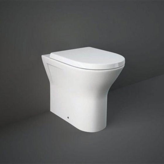 RAK Ceramics Resort Extended Height Back to Wall Toilet Pan - White - RST21AWHA - Envy Bathrooms Ltd