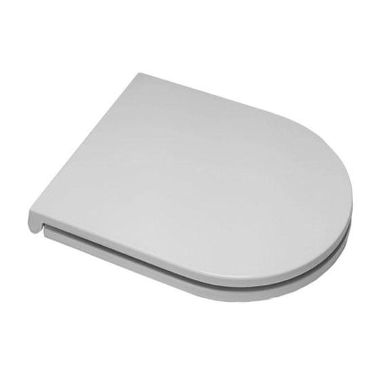 RAK Ceramics Resort Mini Quick Release Sandwich Soft Close Seat - White - RAKSEAT012 - Envy Bathrooms Ltd