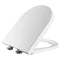 RAK Ceramics Resort Mini Quick Release Wrap Over Toilet Seat & Cover, Soft Close | White | RAKSEAT006