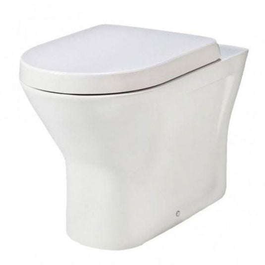 RAK Ceramics Resort Quick Release Urea Toilet Seat & Cover for Rimless Pans, Soft Close - White - RAKSEAT011 - Envy Bathrooms Ltd