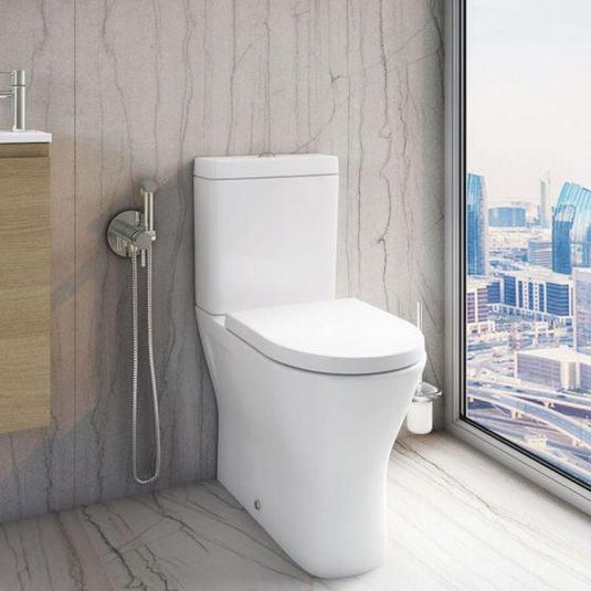 RAK Ceramics Resort Rimless Back to Wall Toilet Pan - White - RST19AWHA - Envy Bathrooms Ltd