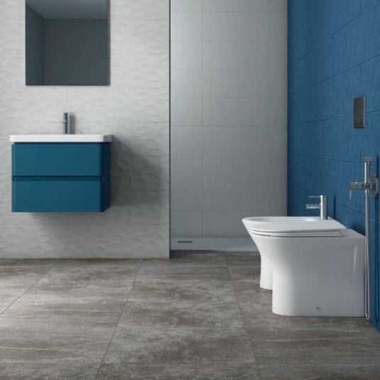 RAK Ceramics Resort Rimless Close Coupled Toilet Pan - Alpine White - RST11AWHA - Envy Bathrooms Ltd