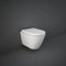 RAK Ceramics Resort Rimless Wall Hung Toilet Pan | White | RST22AWHA