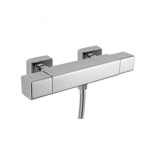 RAK Ceramics Resort Wall Mounted Exposed Thermostatic Shower Valve - Chrome - RAKRST3303 - Envy Bathrooms Ltd