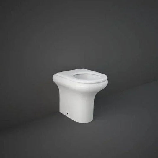 RAK Ceramics Special Needs Rimless Comfort Height Toilet Pan - Alpine White - SP17AWHA - Envy Bathrooms Ltd