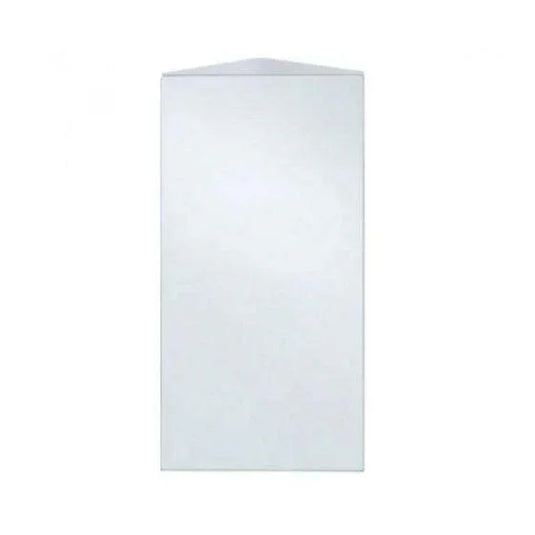 RAK Ceramics Riva Stainless Steel Single Corner Cabinet With Mirrored Door - 12SL704HP - Envy Bathrooms Ltd