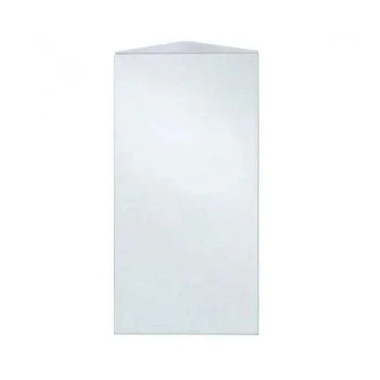 RAK Ceramics Riva Stainless Steel Single Corner Cabinet With Mirrored Door - 12SL704HP - Envy Bathrooms Ltd