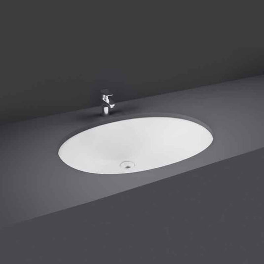 RAK Ceramics Rosa 50cm Under Counter Basin - OC69AWHA - Envy Bathrooms Ltd