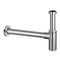 RAK Ceramics Round Bottle Trap 320mm | Chrome | RAKRBTP002