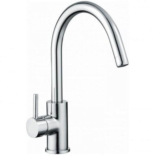 RAK Ceramics Round Kitchen Sink Mixer Tap Side Lever - Chrome - RAKKIT004 - Envy Bathrooms Ltd