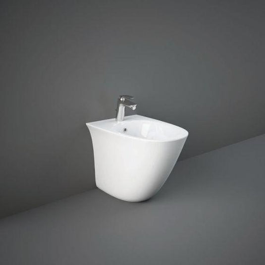 RAK Ceramics Sensation Back to Wall Bidet - Alpine White - SENBD2015AWHA - Envy Bathrooms Ltd