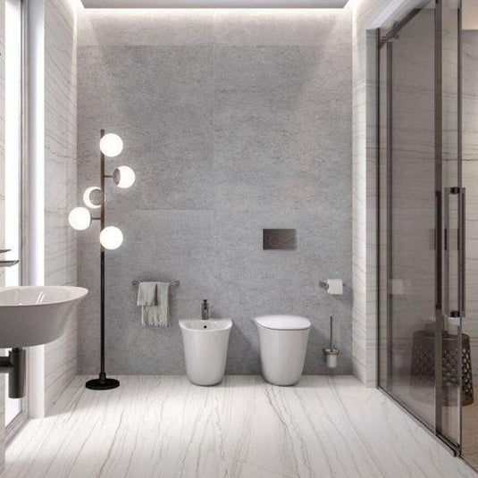 RAK Ceramics Sensation Back to Wall Bidet - Alpine White - SENBD2015AWHA - Envy Bathrooms Ltd