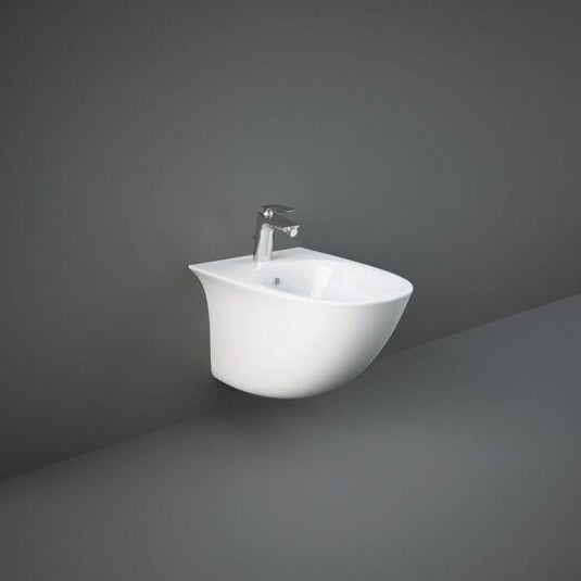 RAK Ceramics Sensation Mini Wall Hung Bidet 1TH - SENBD2104AWHA - Envy Bathrooms Ltd