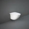 RAK Ceramics Sensation Rimless Wall Hung Pan with Hidden Fixations - White - SENWC1446AWHA