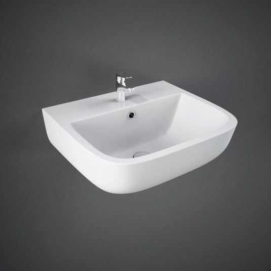 RAK Ceramics Series 600 40cm Wall Hung Basin - 1 Tap Hole - SE0501AWHA - Envy Bathrooms Ltd