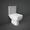 RAK Ceramics Series 600 Close Coupled Toilet Pan | Alpine White | SE11AWHA