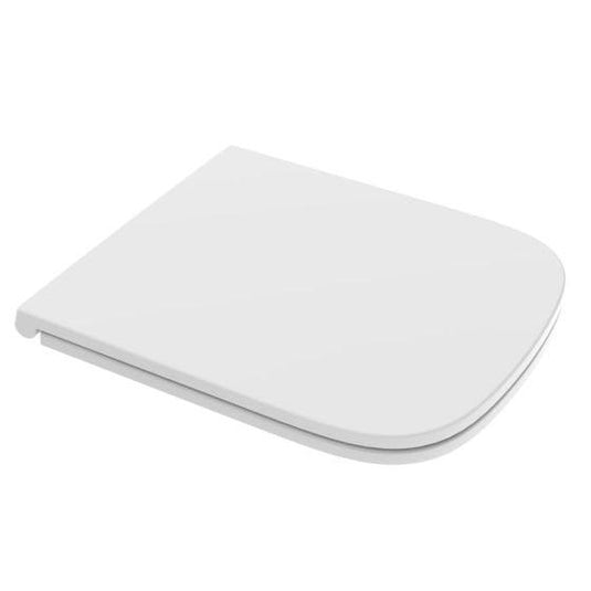 RAK Ceramics Series 600 Quick Release Slim Sandwich Toilet Seat - Alpine White - RAKSEAT017 - Envy Bathrooms Ltd