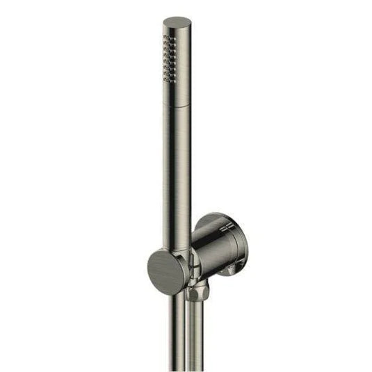 RAK Ceramics Single Function Shower Kit Including Integral Wall Outlet - Brushed Nickel - RAKITA4005N - Envy Bathrooms Ltd